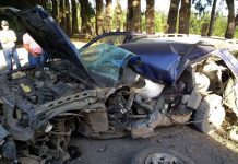 Violento accidente de tránsito dejó a joven con riesgo vital en San Pablo