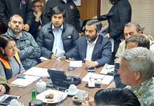 Intendente encabezó comité que ayudará a la recuperación productiva de Villa Santa Lucía