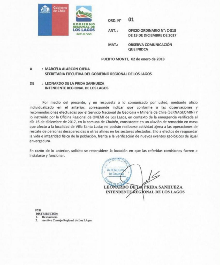 Cores insisten en realizar reunión en Villa Vanguardia, a pesar de búsqueda de desaparecidos