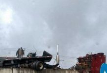 Un herido grave dejó choque de camiones en Quellon – Chiloé