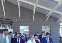 Presidenta Bachelet inauguró oficialmente hospital intercultural en Quilacahuin