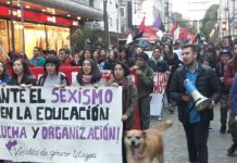 Más de 300 personas participaron en Osorno de primera marcha estudiantil del año