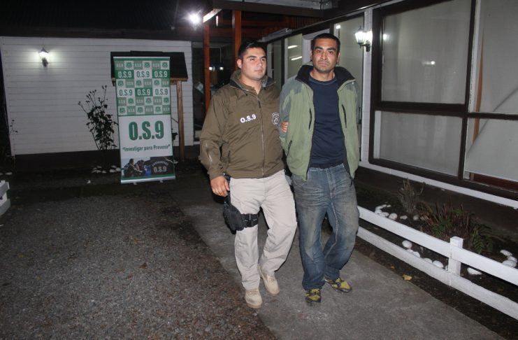 OS-9 de Carabineros detuvo a peligroso delincuente en Puerto Montt. El sujeto registra más de 22 detenciones y 17 condenas por diferentes delitos