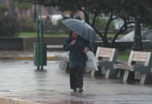 Alerta Temprana Preventiva: Este lunes se esperan precipitaciones y viento de intensidad en la región