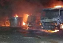 Nuevo ataque incendiario en La Araucanía dejó 16 camiones destruídos