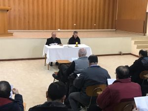 Monseñor Scicluna tras finalizar reunión con sacerdotes: ''hay buena voluntad de empezar una nueva página de la diócesis de Osorno''