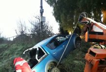 Alcalde de San Pablo, Juan Carlos Soto volcó su camioneta a la salida de Osorno