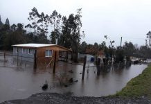 VIDEO: Declaran alerta roja en Puerto Montt por desborde de río