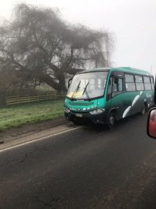 Colisión vehicular por alcance dejó una mujer fallecida en la ruta U55 que une Osorno con Puerto Octay