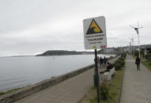 Todo listo y preparado para simulacro de terremoto y tsunami