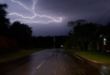 Se declara Alerta Temprana Preventiva para la Región de Los Lagos por tormentas eléctricas