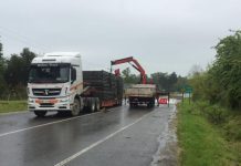 Niveles del Rahue obligan a reprogramar obra del puente mecano en Cancura