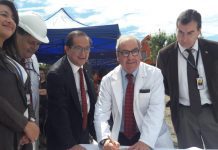 Colocaron primera piedra de nuevo Cosam de Osorno