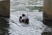 Estudiantes del Liceo Carmela Carvajal fueron rescatados tras caer al Río Rahue de Osorno
