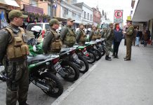 Plan motorizado de Carabineros se implementó en centro y casco histórico de Puerto Montt