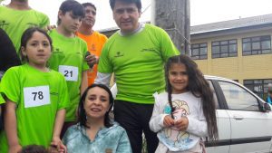 Jóvenes de colegio Emprender corrieron por la Teletón en Osorno