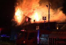 Incendio consume histórica vivienda de Rahue Bajo