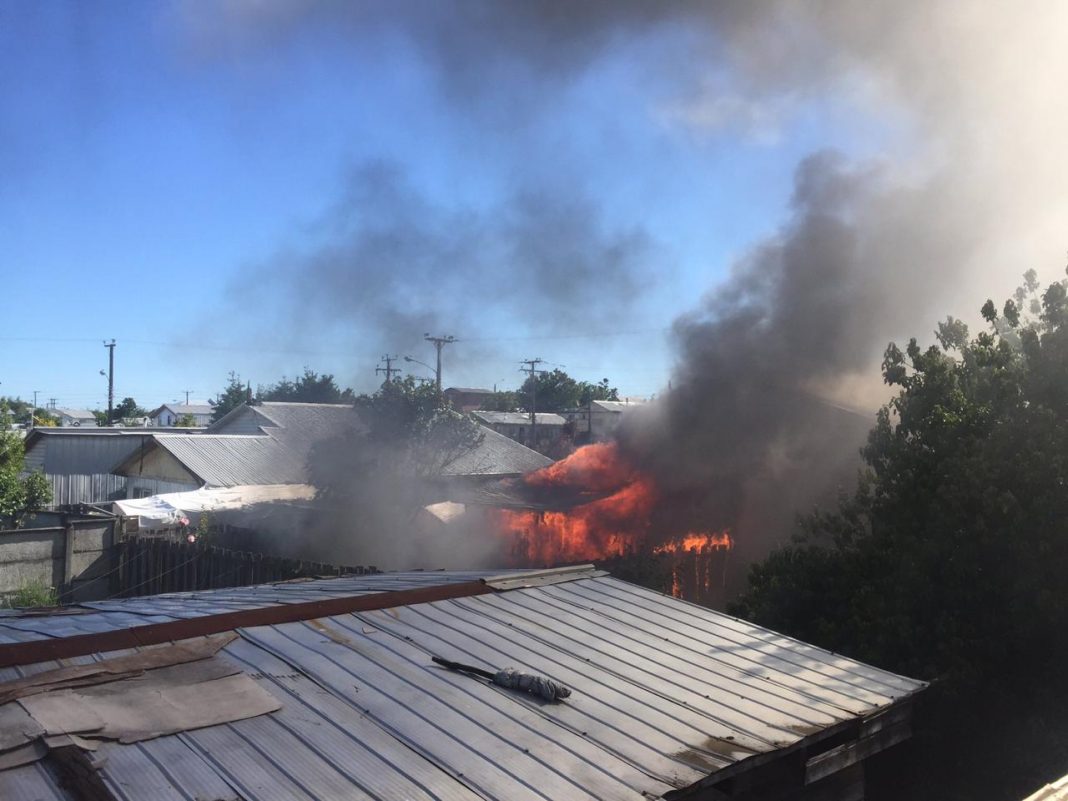 INCENDIO VILLA LOLOLHUE