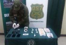 Operativo antidrogas realizado en Osorno y Purranque dejó cinco detenidos