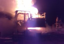 Nuevo ataque incendiario en Curanilahue: queman maquinaria forestal y encuentran panfletos de la CAM