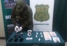Detienen a sujetos involucrados en robo con violencia y tráfico de droga en Osorno
