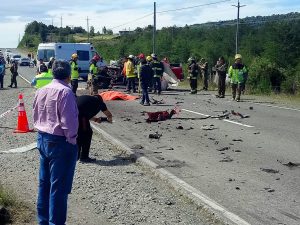 Accidente de tránsito deja un fallecido en Quellón