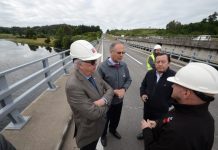 Tras finalizar las reparaciones este viernes rehabilitaron el tránsito en puente Rahue