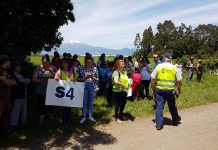 Simulacro de erupción volcánica probó reacción de la población en Las Cascadas – Puerto Octay