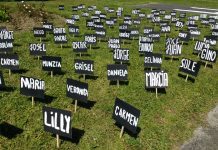 Protesta de ANEF con pancartas en frontis de intendencia desató la molestia del Intendente Harry Jurgensen.