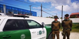 Carabineros salvaron la vida a una mujer en las cercanías de Calbuco