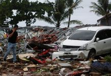 Tsunami en Indonesia suma más de 222 muertos y casi 840 heridos