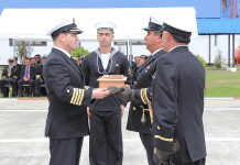 Gobernación Marítima de Castro realizó cambio de mando