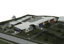 Colocan primera piedra de obras de Liceo Antulafquen en Puaucho