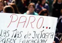 Trabajadores de Fundación Integra inician paro nacional indefinido