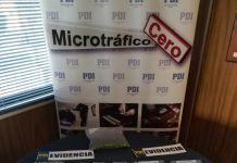 Operativo de la PDI en La Unión finaliza con dos detenidos y más de 300 dosis de droga, incluida éxtasis.