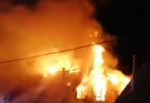 Incendio en Purranque dejó vivienda destruida y otra con el 60 % de la estructura quemada