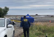 Un hombre fue hallado muerto en la orilla de una playa en Puerto Montt