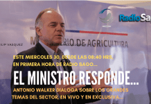 Ministro Antonio Walker sostendrá inédito diálogo con Radio SAGO