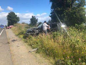Dos personas fallecidas dejó accidente en la comuna de Curaco de Vélez