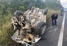 Dos personas fallecidas dejó accidente en la comuna de Curaco de Vélez
