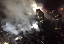 Un incendio provocó graves daños en una vivienda de Castro