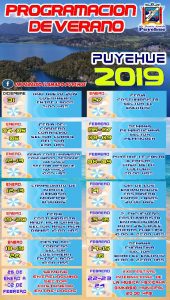 Conoce la nutrida parrilla programática Verano 2019 en Puyehue