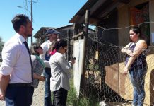 El campamento más grande de la región de Los Lagos está en Osorno