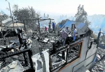 Infierno en Limache: fuego se llevó sesenta casas