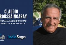 Entrevista a Claudio Broussaingaray (28 Enero 2019)