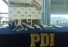 5 detenidos y 2.500 dosis de drogas fueron decomisados por la PDI en Puerto Montt
