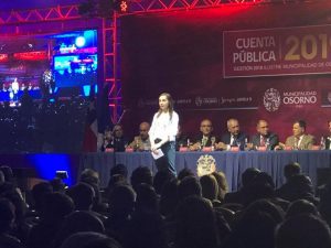 Cuenta Pública 2019 reconoció a ciudadanos destacados y adelantó grandes proyectos para este año en Osorno