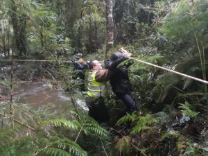 Temporal en Chaitén mantiene en alerta a la población