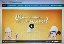 Obras Públicas lanza primer portal de denuncias a nivel ministerial sobre probidad