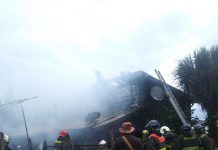 Incendio destruyó una vivienda en población Schilling de Rahue Alto